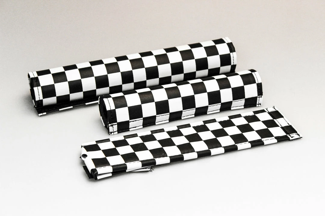 Flite BMX 3-Piece Padset - Checkerboard 1 Flite BMX 3-Piece Padset - Checkerboard