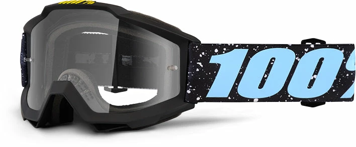 PROTECTIVE GEAR 100% Accuri Youth Goggles-Milkyway-Clear Lens 1 PROTECTIVE GEAR 100% Accuri Youth Goggles-Milkyway-Clear Lens
