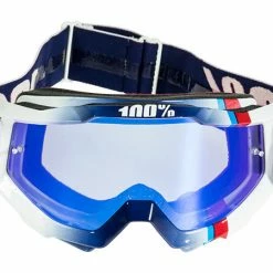100% Accuri Goggles-White Crystal