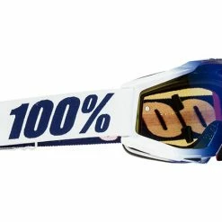 100% Accuri Goggles-White Crystal