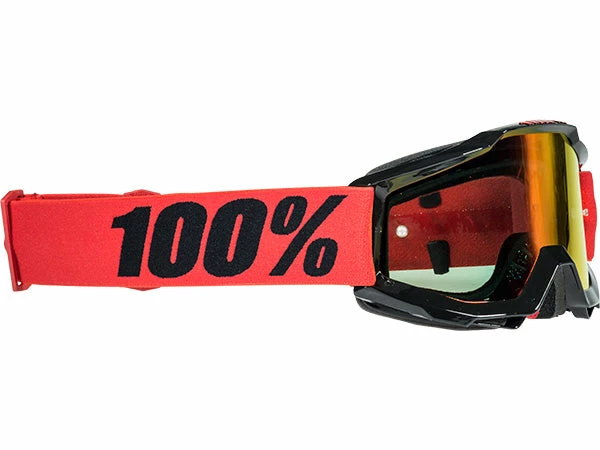 PROTECTIVE GEAR 100% Accuri Youth Goggles-Inferno-Mirrored Red Lens 1 PROTECTIVE GEAR 100% Accuri Youth Goggles-Inferno-Mirrored Red Lens