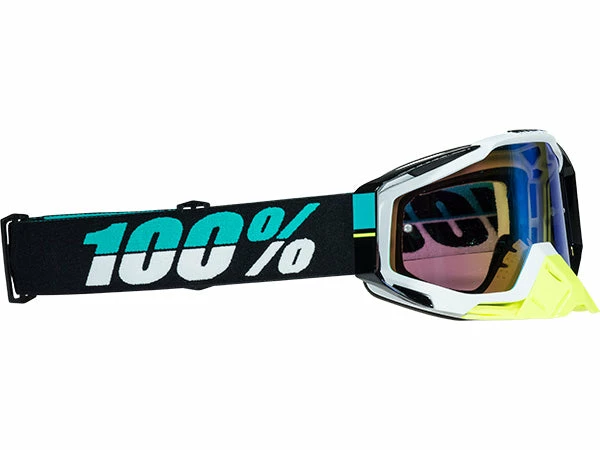 100% Racecraft Goggles-St Barth-Mirrored Green Lens 1 100% Racecraft Goggles-St Barth-Mirrored Green Lens