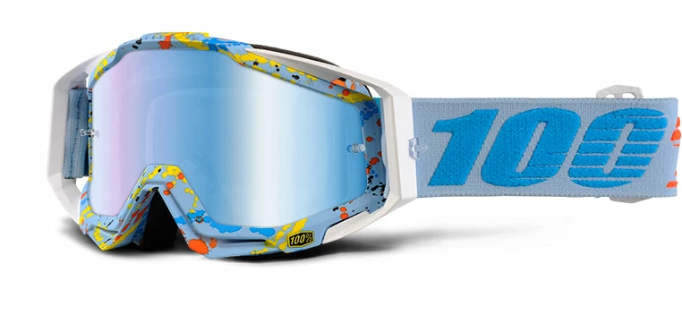 100% Racecraft Goggles-Hyperloop-Mirror Blue Lens 1 100% Racecraft Goggles-Hyperloop-Mirror Blue Lens