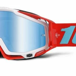 PROTECTIVE GEAR 100% Racecraft Goggles-Kepler-Mirror Blue Lens