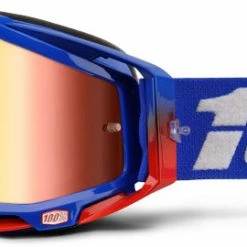 PROTECTIVE GEAR 100% Racecraft Goggles-Republic-Mirror Red Lens