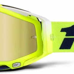 100% Racecraft Goggles-Tanaka-Mirror Gold Lens