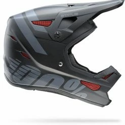 100% Status BMX Race Youth Helmet-Meteor Black