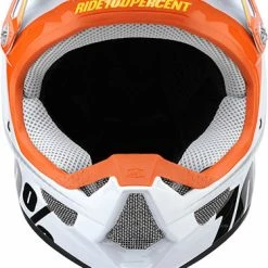 100% Status BMX Race Youth Helmet-DDay White