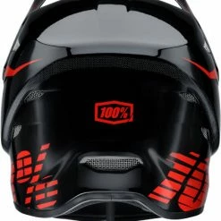 100% Status BMX Race Helmet-Selecta Red