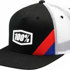 APPAREL 100% Snapback Trucker Hat-Cornerstone Black