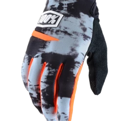 100% Ridecamp Glove - Grey Tiedye