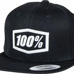 APPAREL 100% Corpo Classic SnapBack Hat-Black/White