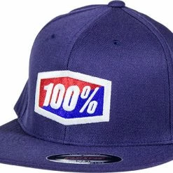 100% Icon Flexfit Hat-Navy APPAREL