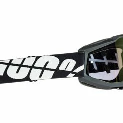 100% Accuri Goggles-Black Tornado PROTECTIVE GEAR