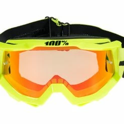 PROTECTIVE GEAR 100% Accuri Goggles-Fluorescent Yellow