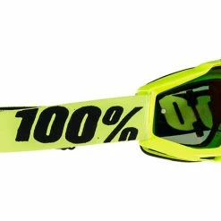 PROTECTIVE GEAR 100% Accuri Goggles-Fluorescent Yellow