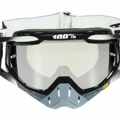PROTECTIVE GEAR 100% Racecraft Goggles-Abyss Black