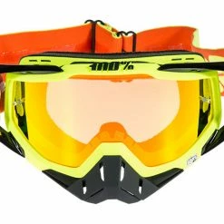 100% Racecraft Goggles-Neon Sign PROTECTIVE GEAR