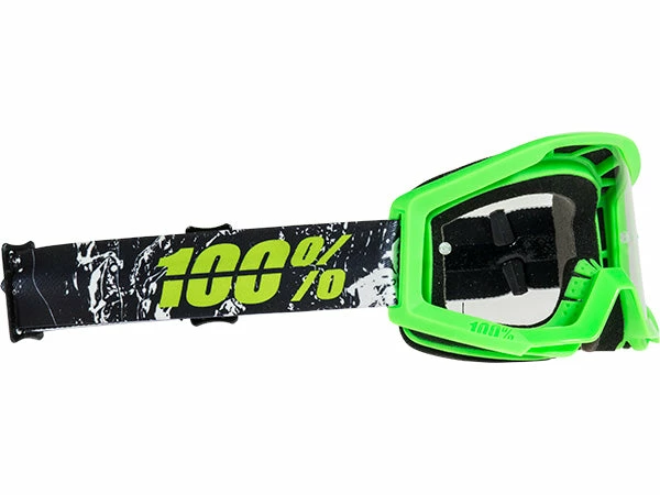 100% Strata Moto Goggles-Crafty Lime PROTECTIVE GEAR 1 100% Strata Moto Goggles-Crafty Lime PROTECTIVE GEAR
