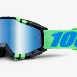 100% Accuri Goggles-Zerg-Mirror Blue Lens PROTECTIVE GEAR