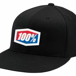 APPAREL 100% Essential J-Fit Flex Fit Hat-Black