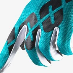 100% ITrack Glove-Teal RACE WEAR