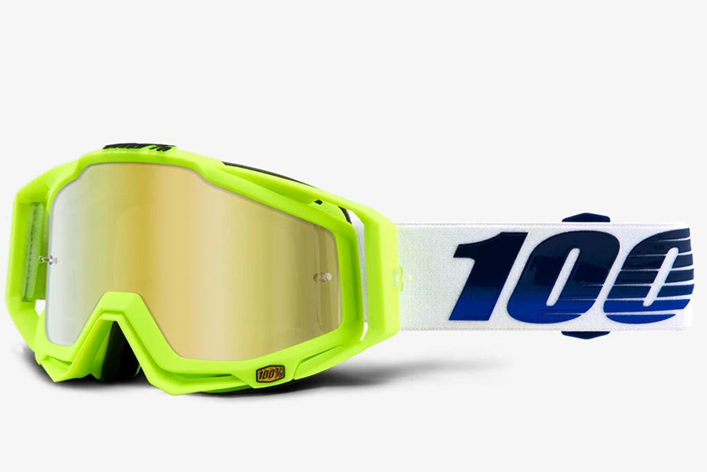 100% Racecraft Goggles-GP21-Mirror Gold Lens PROTECTIVE GEAR 1 100% Racecraft Goggles-GP21-Mirror Gold Lens PROTECTIVE GEAR