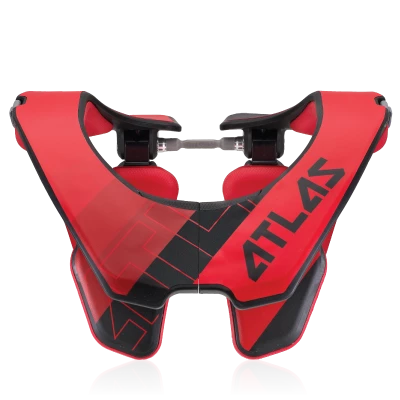 Atlas Prodigy Race Neck Brace-Heart-Red 1 Atlas Prodigy Race Neck Brace-Heart-Red