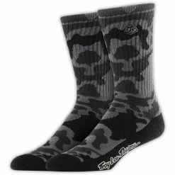 SHOES Troy Lee Crew Socks Camo-Black