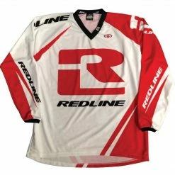 RACE WEAR Redline Flight Longsleeve Jersey-Red/White