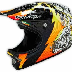 PROTECTIVE GEAR Troy Lee D2 Invade Helmet-Black