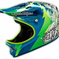 Troy Lee D2 Invade Helmet-Green