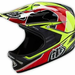 Troy Lee D2 Sonar Helmet-Yellow PROTECTIVE GEAR