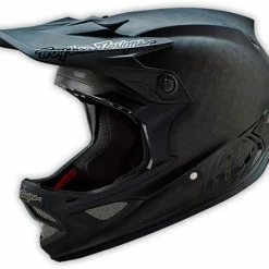 Troy Lee D3 Carbon Helmet-Midnight Black