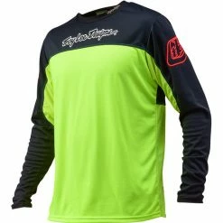 RACE WEAR Troy Lee 2016 Sprint Race Jersey-Fluorescent Yellow
