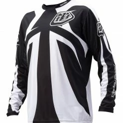 RACE WEAR Troy Lee 2016 Sprint Reflex Race Jersey-Black/White