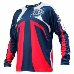 Troy Lee 2016 Sprint Reflex Race Jersey-Red/White/Blue