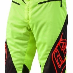 Troy Lee 2016 Sprint Shorts-Fluorescent Yellow RACE WEAR