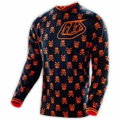 Troy Lee 2016 GP Jersey-Anarchy Black/Orange RACE WEAR