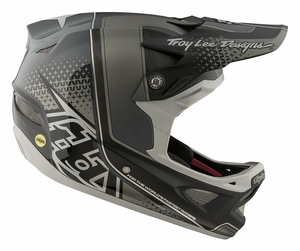 Troy Lee D3 Carbon MIPS Helmet-Starburst Black 4 Troy Lee D3 Carbon MIPS Helmet-Starburst Black
