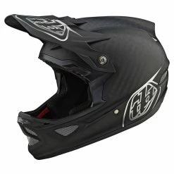 Troy Lee D3 Carbon MIPS Helmet-Midnight Chrome
