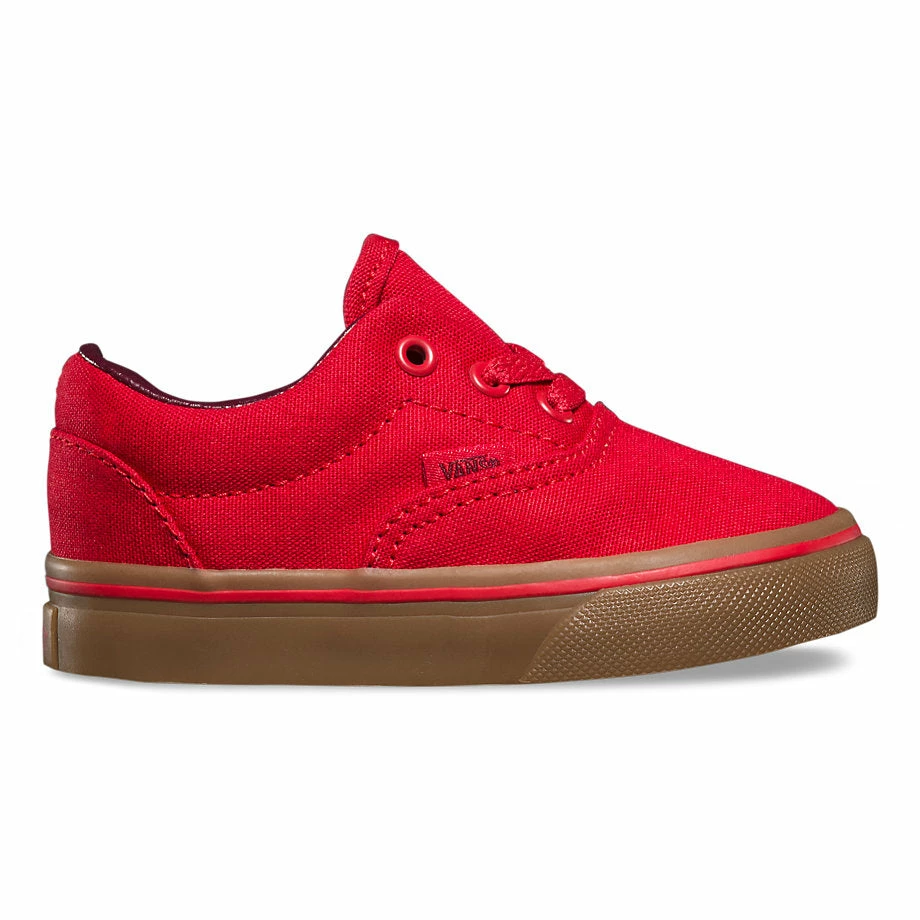 Vans Era-Toddler-Racing Red/Gum 1 Vans Era-Toddler-Racing Red/Gum