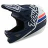 Troy Lee Designs D3 Fiberlite-Silhouette Navy/White