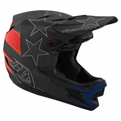 Troy Lee Designs D4 Carbon Freedom 2.0 MIPS Helmet-Black/Red Helmets 8 Troy Lee Designs D4 Carbon Freedom 2.0 MIPS Helmet-Black/Red Helmets