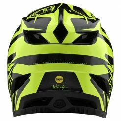 Troy Lee Designs D4 Carbon MIPS Helmet-Slash Black/Yellow 7 Troy Lee Designs D4 Carbon MIPS Helmet-Slash Black/Yellow