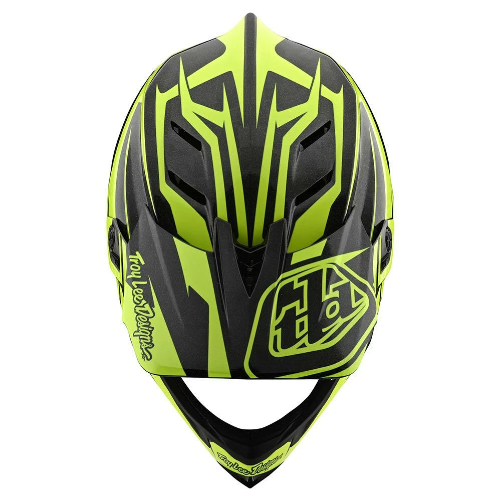 Troy Lee Designs D4 Carbon MIPS Helmet-Slash Black/Yellow 5 Troy Lee Designs D4 Carbon MIPS Helmet-Slash Black/Yellow
