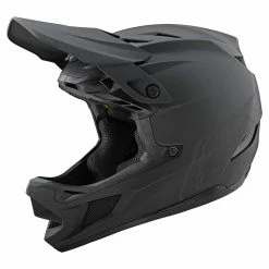 Troy Lee Designs D4 Composite MIPS Helmet-Stealth Black/Gray