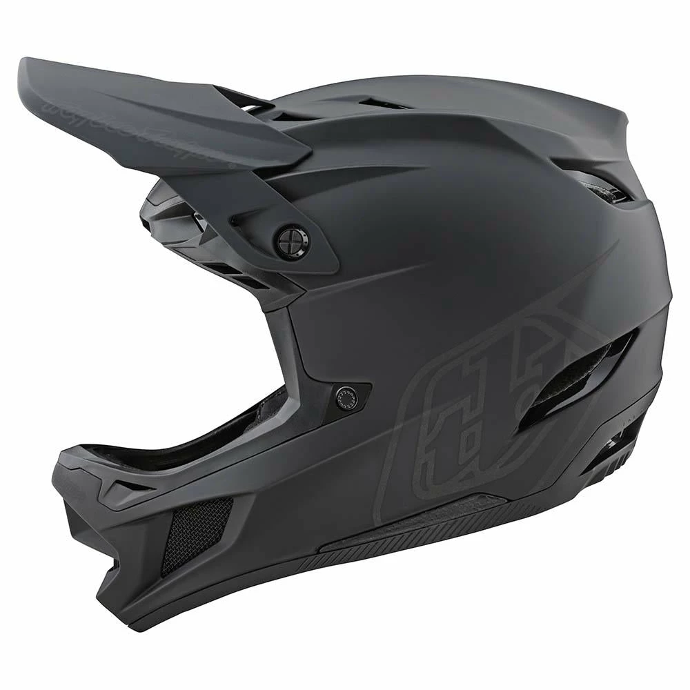 Troy Lee Designs D4 Composite MIPS Helmet-Stealth Black/Gray 2 Troy Lee Designs D4 Composite MIPS Helmet-Stealth Black/Gray