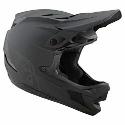 Troy Lee Designs D4 Composite MIPS Helmet-Stealth Black/Gray 8 Troy Lee Designs D4 Composite MIPS Helmet-Stealth Black/Gray