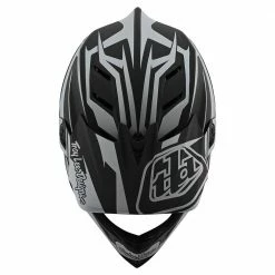 Helmets Troy Lee Designs D4 Composite MIPS Helmet-Slash Black/Silver